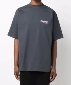 ( Positively Conscious ) Balenciaga T-shirt Political Campaign à Logo Imprimé Homme 12 ( Positively Conscious ) Balenciaga T-shirt Political Campaign à Logo Imprimé Homme -Vente magasin Balenciaga 17335849 36746073 600