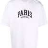 ( Positively Conscious ) Balenciaga T-shirt à Logo Imprimé Paris 9040 WHITE/BLACK -Vente magasin Balenciaga 17335850 37569843 600