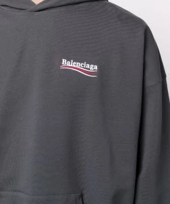 ( Positively Conscious ) Balenciaga Hoodie Oversize à Logo Imprimé Femme 13 ( Positively Conscious ) Balenciaga Hoodie Oversize à Logo Imprimé Femme -Vente magasin Balenciaga 17335859 37872451 600