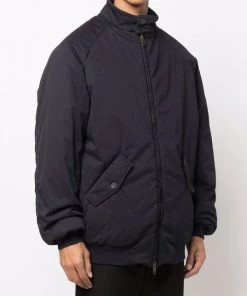 ( Positively Conscious ) Balenciaga 8065 NAVY Veste Bomber Harrington Homme -Vente magasin Balenciaga 17335886 37179608 600