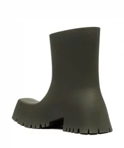 ( Positively Conscious ) Balenciaga 3300 KAKI Bottines à Talon épais Homme -Vente magasin Balenciaga 17335896 37984833 600