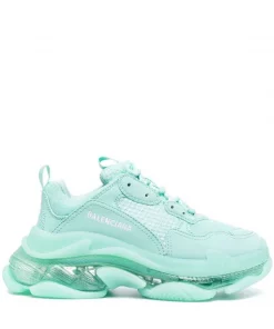 ( Positively Conscious ) Balenciaga Baskets Triple S à Semelle Transparente 4500 MINT