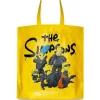 ( Positively Conscious ) Balenciaga 7262 YELLOW X The Simpsons Sac Porté épaule M Shopper Homme