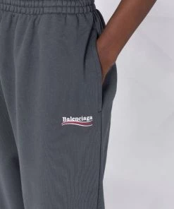 ( Positively Conscious ) Balenciaga Pantalon De Jogging Political Campaign Femme -Vente magasin Balenciaga 17335929 37174853 600