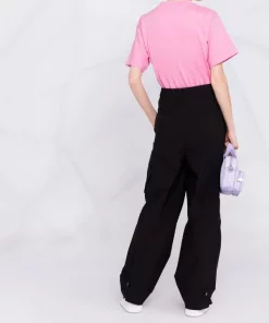 ( Positively Conscious ) Balenciaga 0563 PINK W T-shirt Bébé à Manches Courtes Femme -Vente magasin Balenciaga 17335958 36722565 600