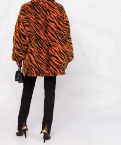 ( Positively Conscious ) Balenciaga Veste Année Du Tigre à Fermeture Zippée Femme -Vente magasin Balenciaga 17335960 37650098 600