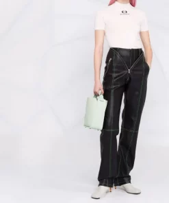 ( Positively Conscious ) Balenciaga Haut à Logo Imprimé 9054 -CHALKY WHITE/ BLACK -Vente magasin Balenciaga 17335987 37178034 600