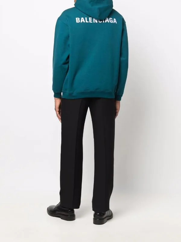 ( Positively Conscious ) Balenciaga Hoodie à Logo Brodé Homme 4 ( Positively Conscious ) Balenciaga Hoodie à Logo Brodé Homme – Image 2