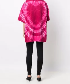 ( Positively Conscious ) Balenciaga T-shirt Tie-dye à Imprimé Cœur Femme -Vente magasin Balenciaga 17336657 37608934 600