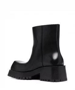 ( Positively Conscious ) Balenciaga Bottines Trooper à Bout Carré Homme -Vente magasin Balenciaga 17336684 37596305 600