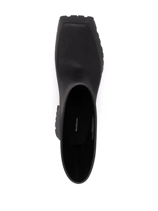 ( Positively Conscious ) Balenciaga Bottines Trooper En Caoutchouc Femme 6 ( Positively Conscious ) Balenciaga Bottines Trooper En Caoutchouc Femme – Image 4