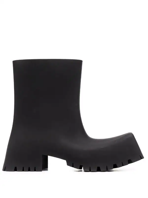 ( Positively Conscious ) Balenciaga Bottines Trooper En Caoutchouc Femme 3 ( Positively Conscious ) Balenciaga Bottines Trooper En Caoutchouc Femme
