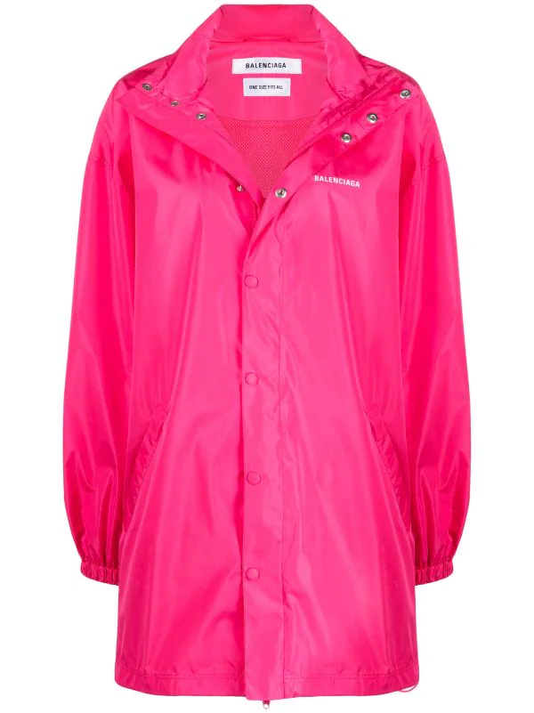 ( Positively Conscious ) Balenciaga Imperméable à Logo Imprimé Femme 3 ( Positively Conscious ) Balenciaga Imperméable à Logo Imprimé Femme