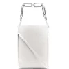 ( Positively Conscious ) Balenciaga 9016 WHITE Sac à Main Tool 2.0 En Cuir Femme