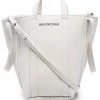 ( Positively Conscious ) Balenciaga Petit Sac à Main Everyday North/South 9060 CHALKY WHITE/ L BLA