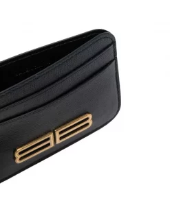 ( Positively Conscious ) Balenciaga Porte-cartes Gossip à Plaque Logo Femme -Vente magasin Balenciaga 17336809 36376786 600
