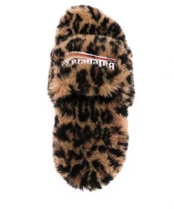 ( Positively Conscious ) Balenciaga Sandales Furry à Imprimé Léopard Femme -Vente magasin Balenciaga 17336819 36664260 600