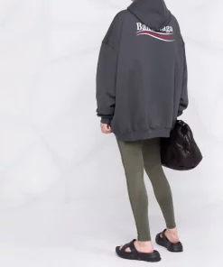 ( Positively Conscious ) Balenciaga Hoodie à Logo Campaign Femme -Vente magasin Balenciaga 17337006 37164510 600