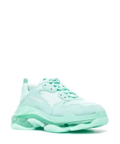 ( Positively Conscious ) Balenciaga 4500 MINT Baskets Triple S à Semelle Transparente Homme -Vente magasin Balenciaga 17337020 36596950 600