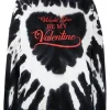 ( Sélection Access ) Balenciaga Sweat Be My Valentine Oversize à Capuche BLACK/WHITE/RED