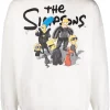 ( Positively Conscious ) Balenciaga 9016 -OFFWHITE X The Simpsons Hoodie à Imprimé Graphique Femme