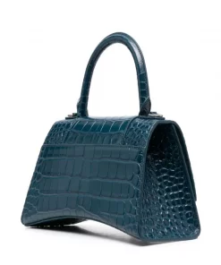 ( Positively Conscious ) Balenciaga Petit Sac à Main Hourlgass 4406 DARK PETROL BLUE -Vente magasin Balenciaga 17337073 fb7d7d6d 2a68 41b2 a345 707c553661b7 600
