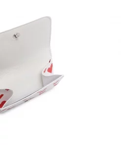 ( Positively Conscious ) Balenciaga Mini Portefeuille Cash à Motif Cœurs 9066 WHITE RED/ L BLACK -Vente magasin Balenciaga 17337159 37099743 600