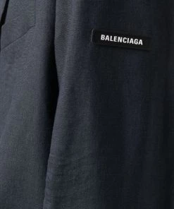 ( Positively Conscious ) Balenciaga 8065 NAVY Veste Washed SB Homme -Vente magasin Balenciaga 17375699 36535145 600