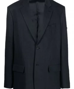 ( Positively Conscious ) Balenciaga 8065 NAVY Veste Washed SB Homme