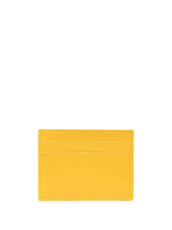 ( Positively Conscious ) Balenciaga Porte-cartes En Cuir à Logo Imprimé 7290 YELLOW/L WHITE 4 ( Positively Conscious ) Balenciaga Porte-cartes En Cuir à Logo Imprimé 7290 YELLOW/L WHITE – Image 2