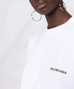 ( Positively Conscious ) Balenciaga T-shirt à Logo Imprimé Femme -Vente magasin Balenciaga 17498550 36616639 600
