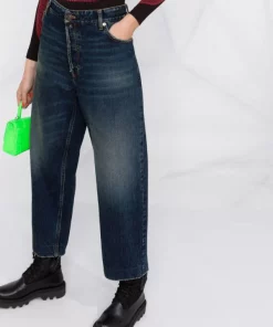 ( Positively Conscious ) Balenciaga Jean Ample Court Femme -Vente magasin Balenciaga 17573813 325a5bef 4e51 4b70 9a8d fb908ef695fc 600