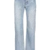 ( Positively Conscious ) Balenciaga Jean Droit à Effet Usé 4012 PALE BLUE