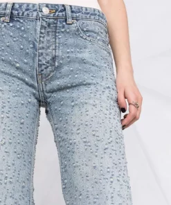 ( Positively Conscious ) Balenciaga Jean Droit à Effet Usé 4012 PALE BLUE -Vente magasin Balenciaga 17573815 37155082 600