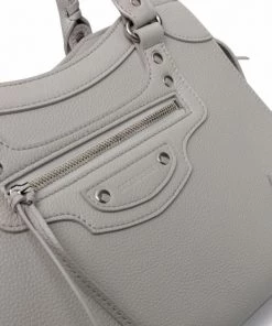 ( Positively Conscious ) Balenciaga Petit Sac à Main Neo Classic City 1407 LIGHT GREY -Vente magasin Balenciaga 17614491 36808175 600
