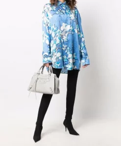 ( Positively Conscious ) Balenciaga Petit Sac à Main Neo Classic City 1407 LIGHT GREY -Vente magasin Balenciaga 17614491 36808176 600