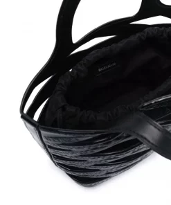 ( Positively Conscious ) Balenciaga Petit Sac Seau Neo 1003 Black/Black -Vente magasin Balenciaga 17638111 37118007 600