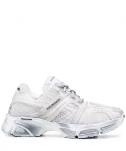 ( Positively Conscious ) Balenciaga 9000 WHITE Baskets Phantom Femme