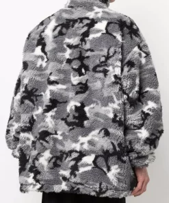 ( Nouvelle Collection ) Balenciaga Veste à Imprimé Camouflage 1240 GREY -Vente magasin Balenciaga 17696169 37207466 600