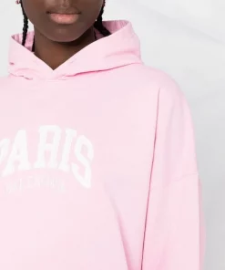 ( Positively Conscious ) Balenciaga Hoodie Ample à Logo Imprimé Femme -Vente magasin Balenciaga 17729802 39155586 600