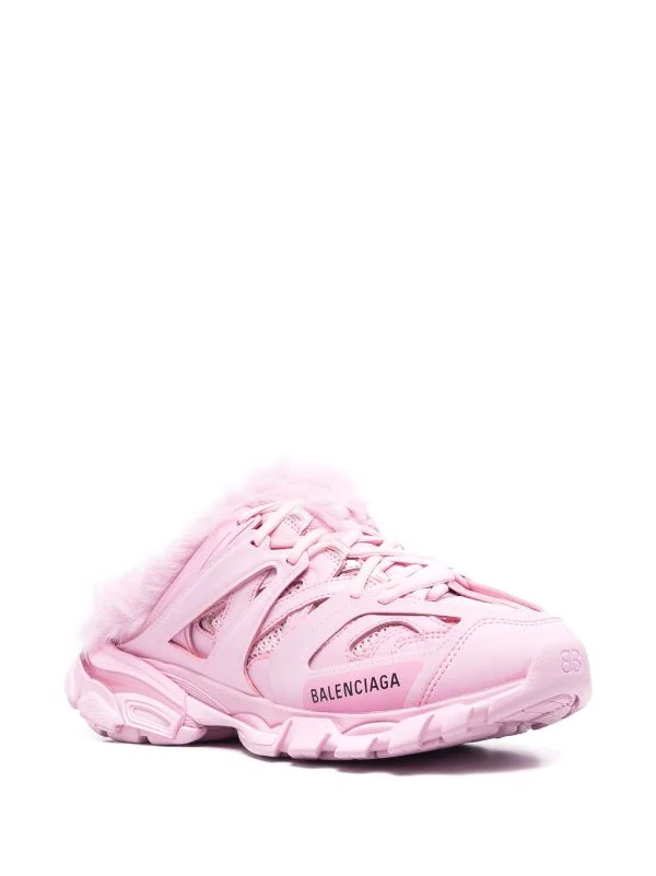 ( Positively Conscious ) Balenciaga 5000 PINK Baskets Track à Talon Ouvert Femme 4 ( Positively Conscious ) Balenciaga 5000 PINK Baskets Track à Talon Ouvert Femme – Image 2