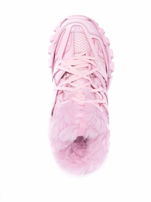 ( Positively Conscious ) Balenciaga 5000 PINK Baskets Track à Talon Ouvert Femme 6 ( Positively Conscious ) Balenciaga 5000 PINK Baskets Track à Talon Ouvert Femme – Image 4