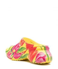 ( Positively Conscious ) Balenciaga 7053 TULIP MULTICOLOR X Crocs Sandales à Fleurs Femme -Vente magasin Balenciaga 17729824 38983026 600