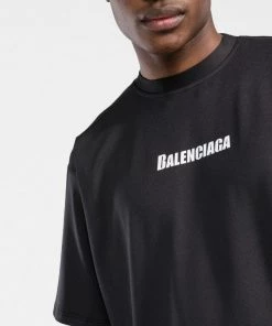 ( Positively Conscious ) Balenciaga T-shirt Swim Oversize à Logo Imprimé 1000 BLACK 11 ( Positively Conscious ) Balenciaga T-shirt Swim Oversize à Logo Imprimé 1000 BLACK -Vente magasin Balenciaga 17729828 39536208 600