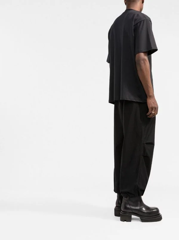 ( Positively Conscious ) Balenciaga T-shirt Swim Oversize à Logo Imprimé 1000 BLACK 6 ( Positively Conscious ) Balenciaga T-shirt Swim Oversize à Logo Imprimé 1000 BLACK – Image 4