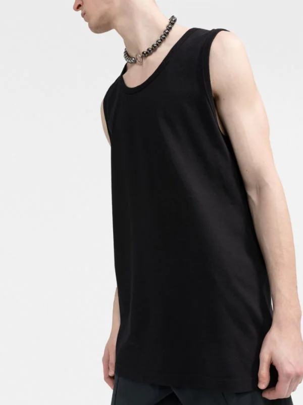 ( Positively Conscious ) Balenciaga Débardeur Ample à Patch Logo 1000 -Black 5 ( Positively Conscious ) Balenciaga Débardeur Ample à Patch Logo 1000 -Black – Image 3