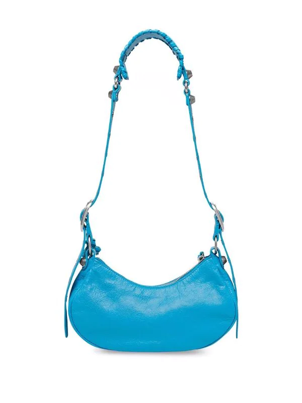 ( Positively Conscious ) Balenciaga Sac Porté épaule Le Cagole XS 4624 -CYAN 5 ( Positively Conscious ) Balenciaga Sac Porté épaule Le Cagole XS 4624 -CYAN – Image 3