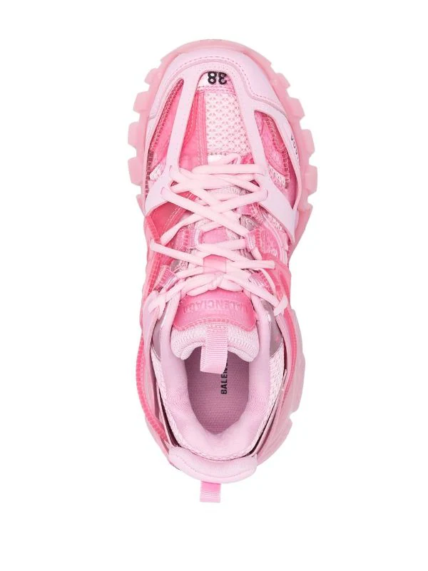 ( Positively Conscious ) Balenciaga Baskets Track à Semelle Transparente Femme 6 ( Positively Conscious ) Balenciaga Baskets Track à Semelle Transparente Femme – Image 4