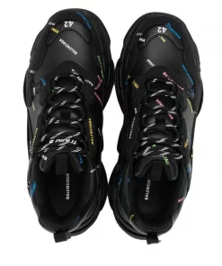 ( Positively Conscious ) Balenciaga Baskets Triple S à Logo All-over 1083 BLACK/MULTIC 9 ( Positively Conscious ) Balenciaga Baskets Triple S à Logo All-over 1083 BLACK/MULTIC -Vente magasin Balenciaga 17729862 39466159 600