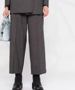 ( Positively Conscious ) Balenciaga Pantalon De Tailleur à Coupe Courte Femme -Vente magasin Balenciaga 17729885 39156048 600